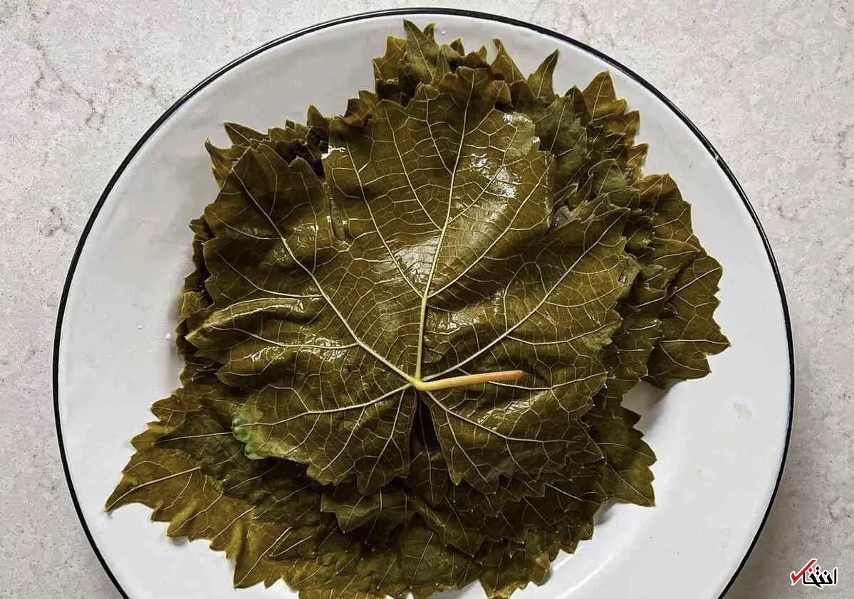 اگر نگران سلامت قلب خود هستید برگ انگور را به رژیم غذایی‌تان اضافه کنید