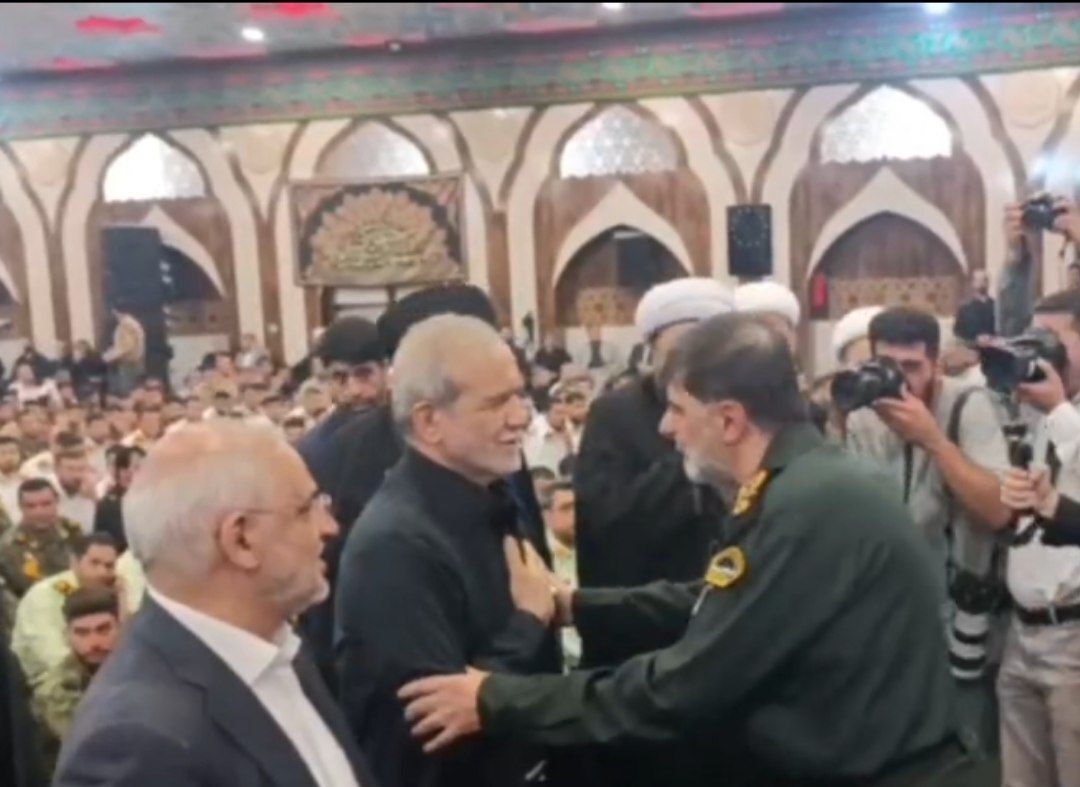 حضور پزشکیان و سردار رادان در آیین گرامیداشت شهدای اقتدار و امنیت پلیس