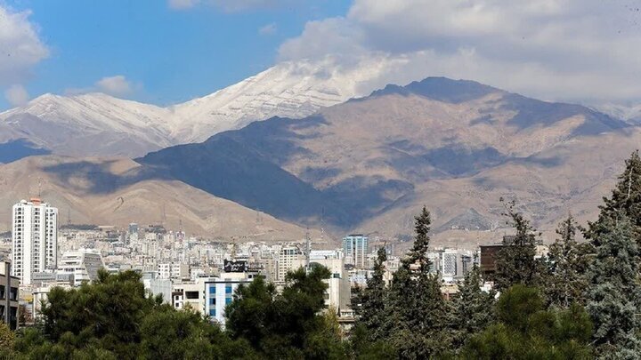 کیفیت هوای تهران با شاخص کیفیت ۶۷ در وضعیت قابل قبول