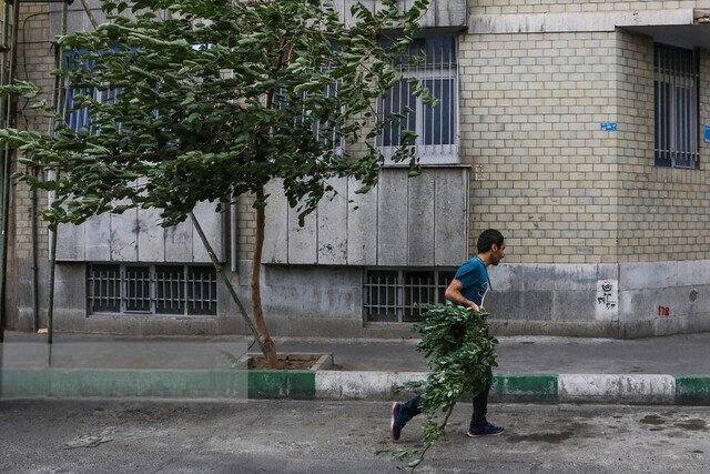 هشدار نسبت به وزش باد شدید و گرد و خاک در تهران