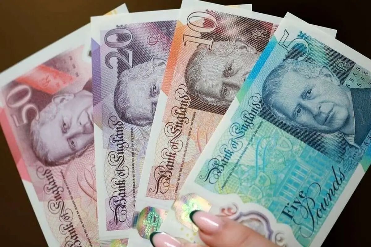قیمت پوند انگلیس، امروز پنجشنبه ۳ مهر ۱۴۰۴