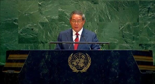 نخست‌وزیر چین در سازمان ملل: ذهنیت جنگ سرد در حال ظهور مجدد است / چین همواره مدافع سرسخت صلح و امنیت جهانی بوده و به این کار ادامه خواهد داد