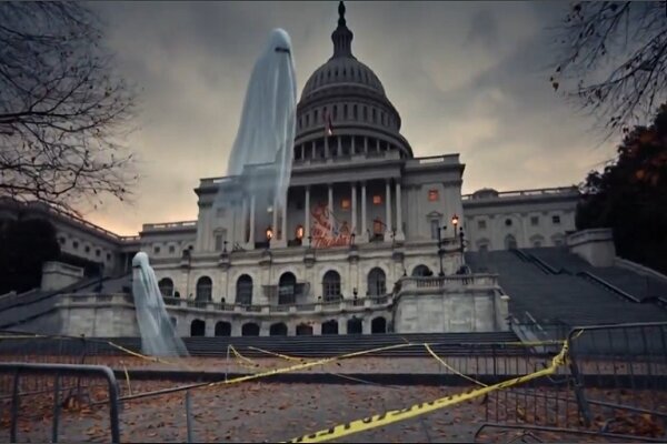 «ارواح دموکراتها»؛ ویدئوی منتشر شده از سوی کاخ سفید در شب «هالووین» «ارواح دموکراتها»؛ ویدئوی منتشر شده از سوی کاخ سفید در شب «هالووین»
