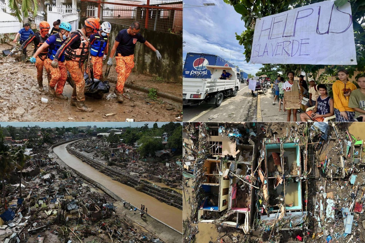 اعلام وضعیت فوق‌العاده در فیلیپین پس از توفان مرگبار کالماگی/ ۲۶۷ کشته و مفقود