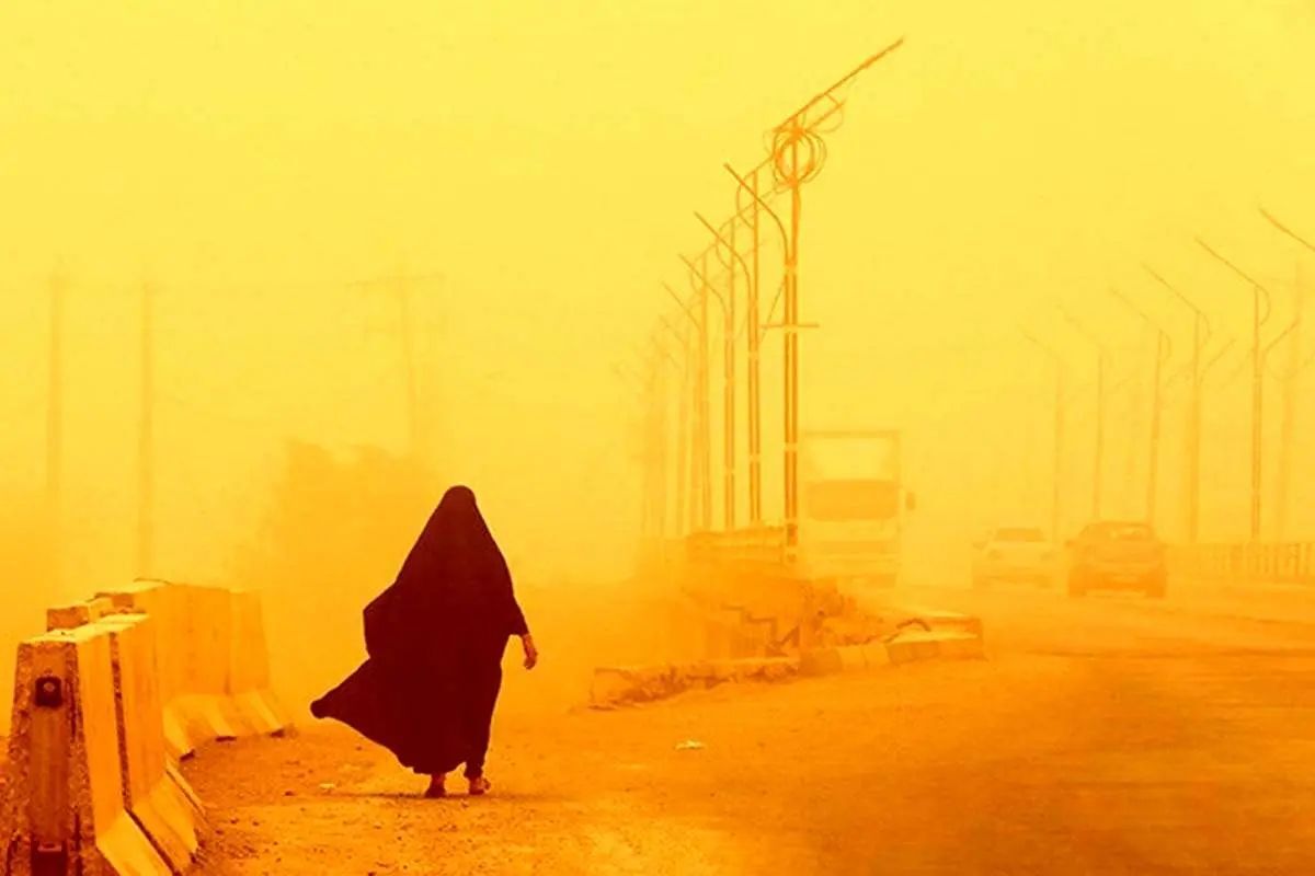 سامانه پایش کیفی هوا: ۷ شهر خوزستان امروز در وضعیت قرمز آلودگی هستند