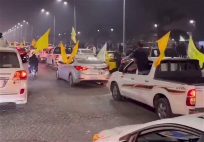 راهپیمایی خودرویی در بغداد و بصره در در اعتراض به درج اولیه نام انصارلله و حزب‌الله در لیست گروه‌های تروریستی دولت عراق