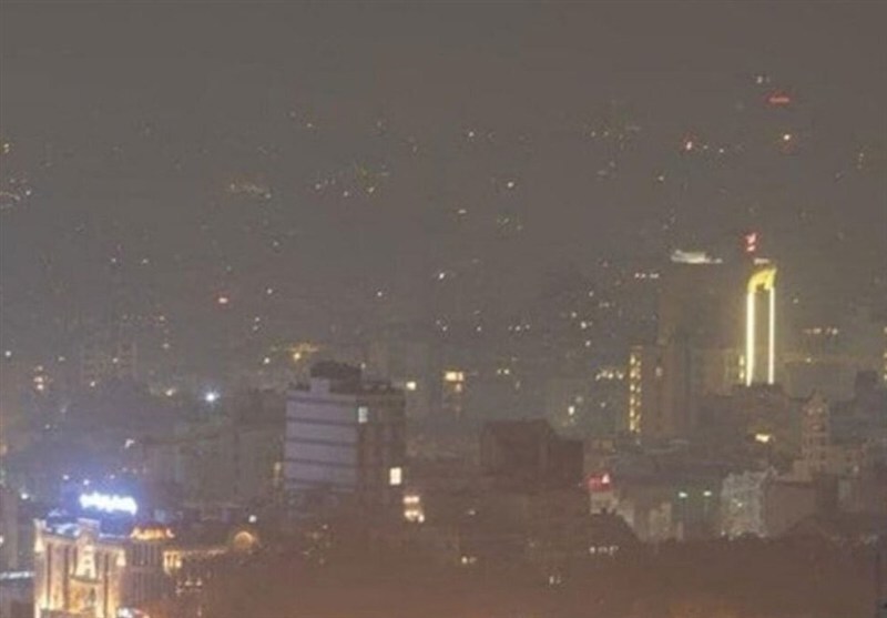 هوای تهران در وضعیت نارنجی و ناسالم برای گروه‌های حساس قرار دارد